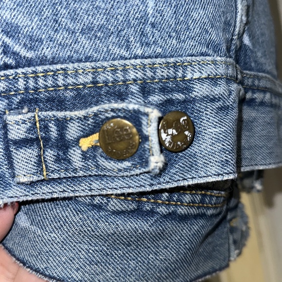 LEE  Vintage Denim Custom Vest L/XL 1970’s - Picture 12 of 12